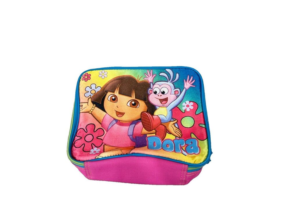 Dora the Explorer and Boots Pink Insulated Lunchbox Lunch Bag 2011